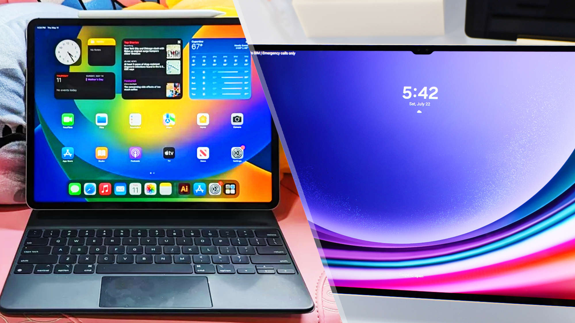 Samsung Galaxy Tab S9 Ultra vs. Apple iPad Pro 12.9: Which is the