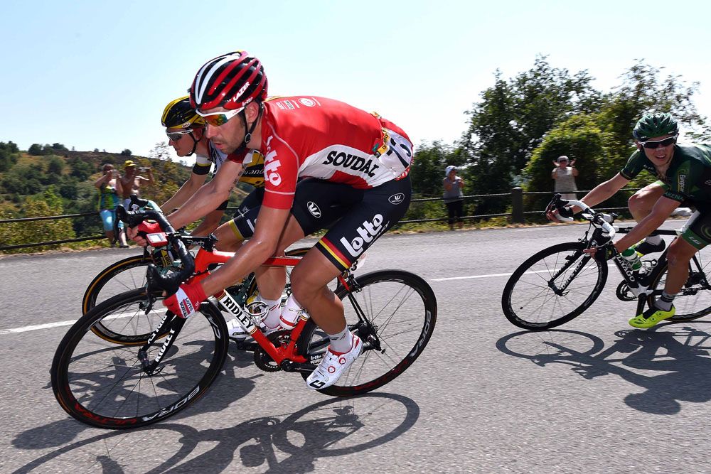 Thomas de Gendt got most aggressive rider on stage 13