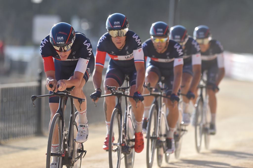 IAM Cycling do their thing