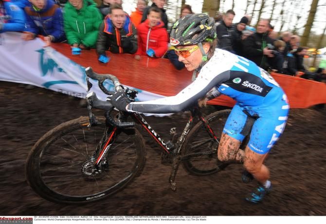 Eva Lechner (Italy) couldn't hold onto Vos