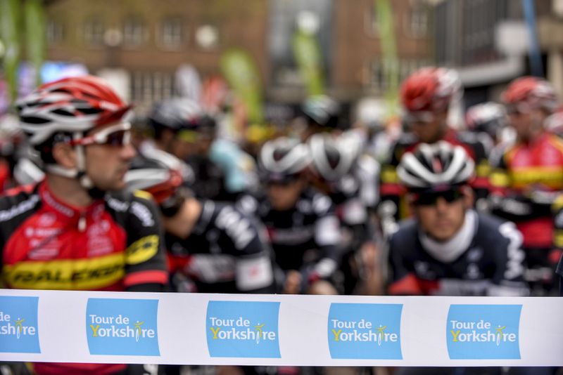 The third and final stage of the Tour de Yorkshire about to get underway