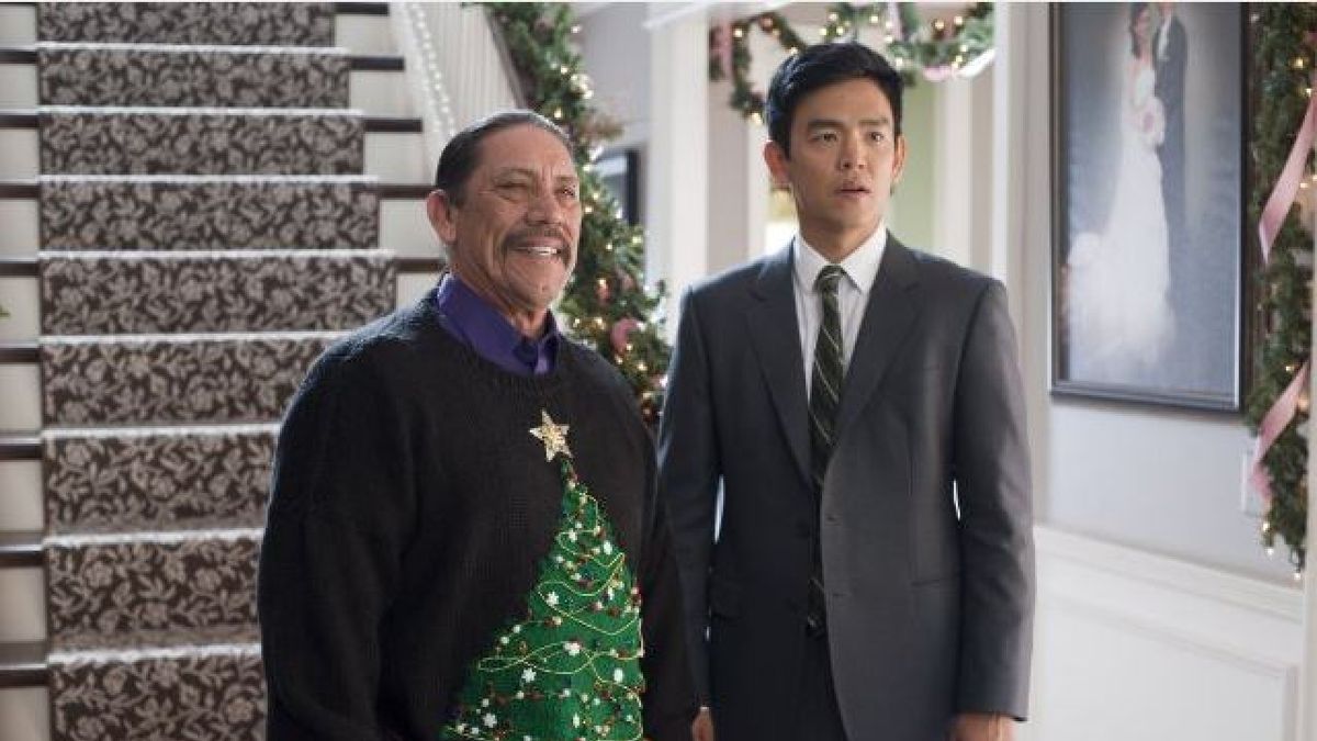 John Cho and Danny Trejo in A Very Harold and Kumar Christmas.