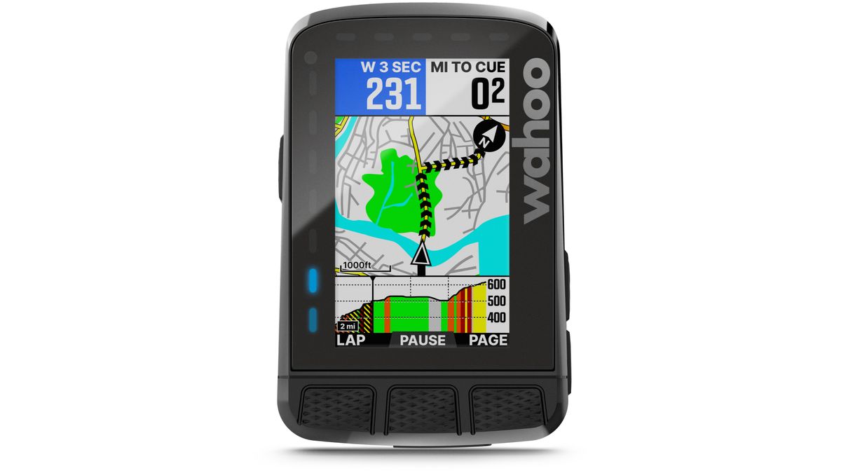 The new Wahoo Elemnt Roam GPS computer