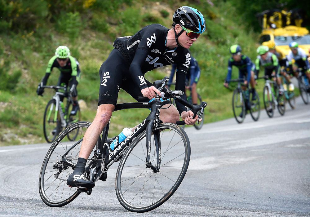 Team Sky's Chris Froome.