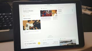 Google app for iPad