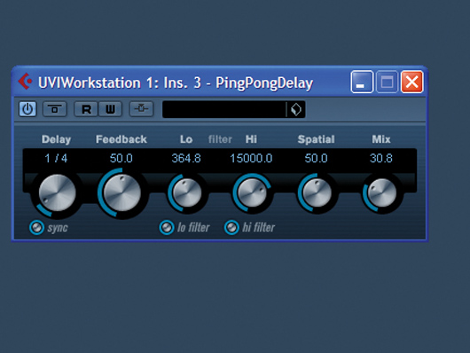 Ping-pong delay