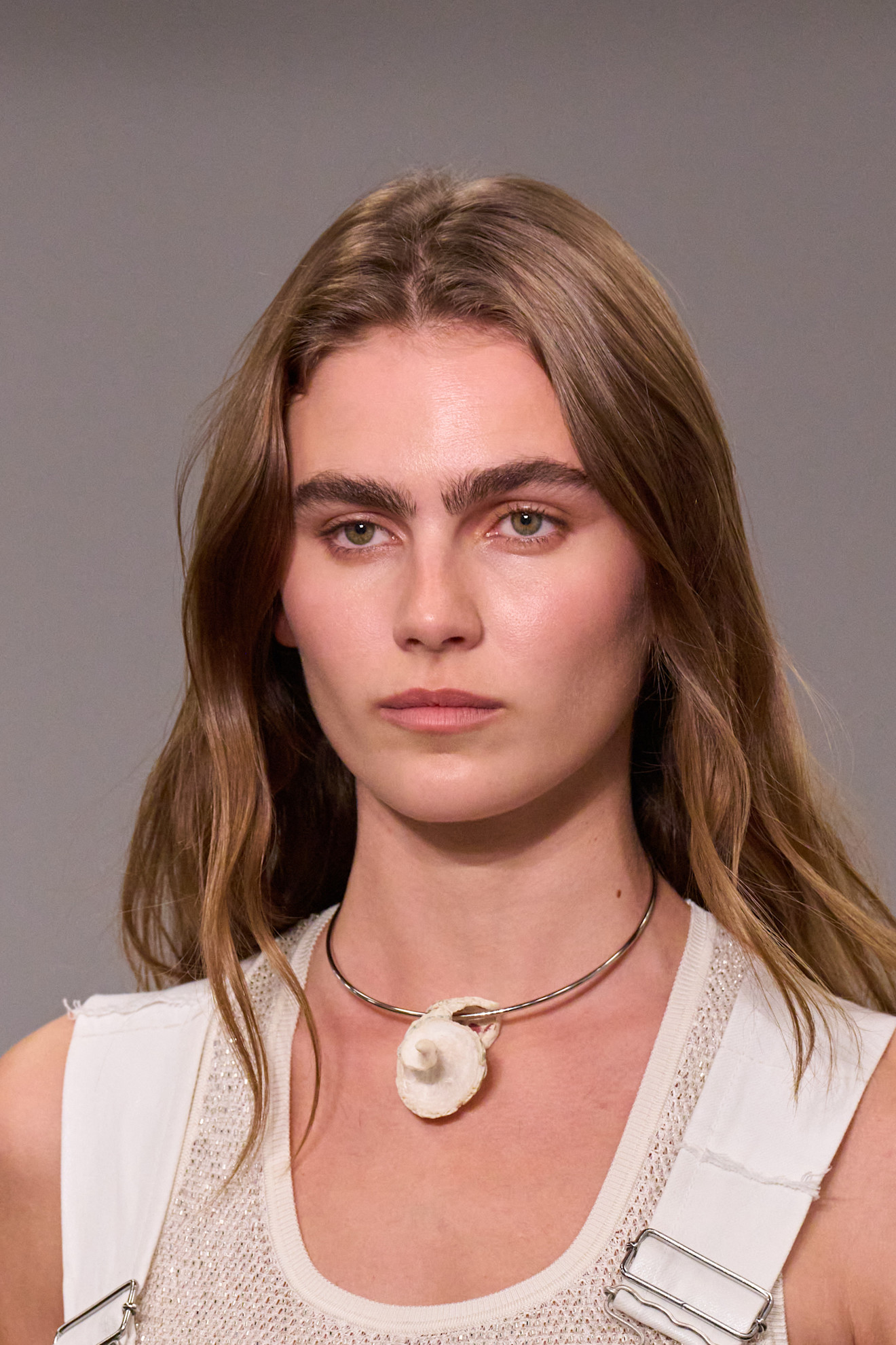 Ralph Lauren spring/summer 2025 beauty look from New York Fashion Week