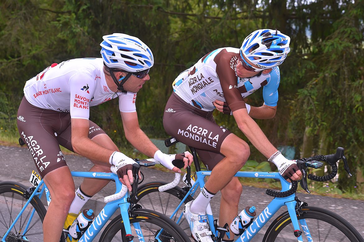 Romain Bardet and Pierre Latour