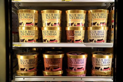 Blue Bell Creameries ice cream.