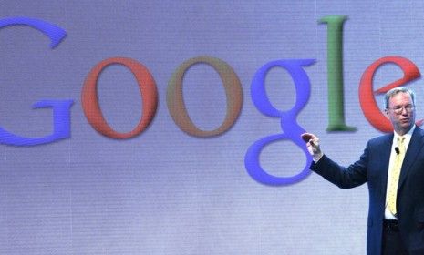 Google Chairman Eric Schmidt on Sept. 5: The internet behemoth is on a roll between its mobile, vide, and cloud computing initiatives. 