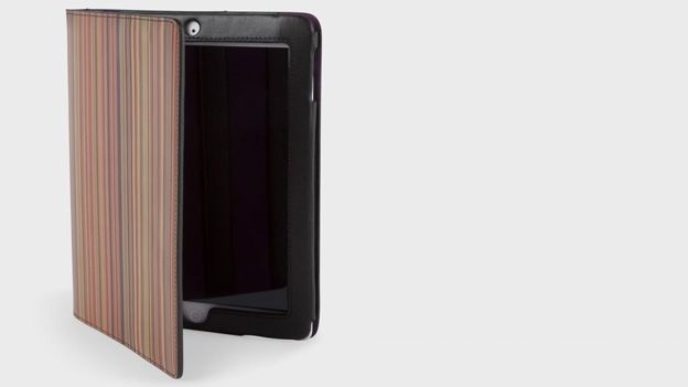 Paul Smith Vintage Signature Stripe Leather case
