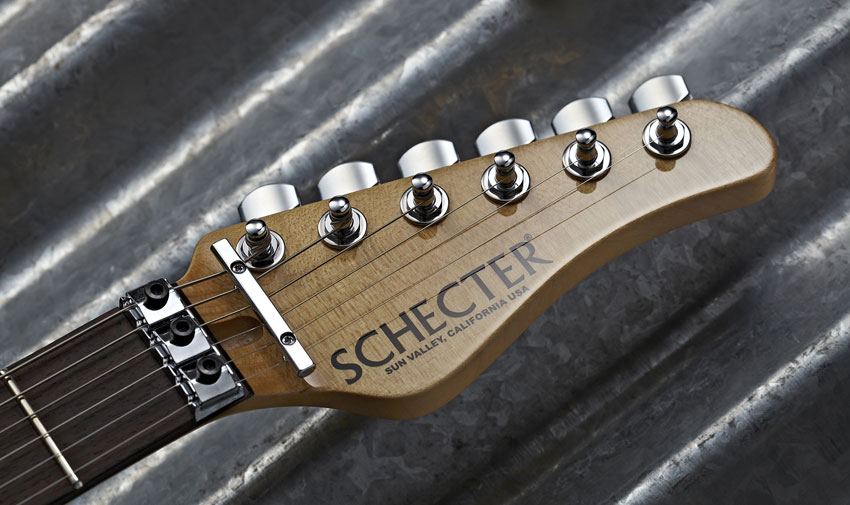 Our example shipped with Gotoh tuners, but they'll be Hipshot on your guitar