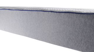 Nectar Mattress review: image shows a close-up of the side of a Nectar mattress
