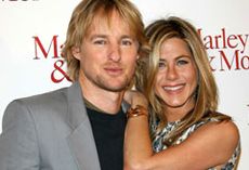 Jennifer Aniston and Owen Wilson - Marley & Me photocall