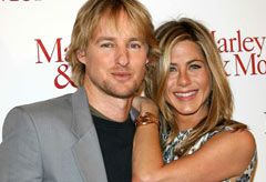 Jennifer Aniston and Owen Wilson - Marley &amp; Me photocall