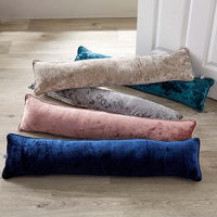 Crushed Velour Draught Excluder, £10 at Dunelm