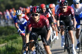 Michal Kwiatkowski (Team Ineos) stretches his legs on stage 1 of the 2020 Volta ao Algarve