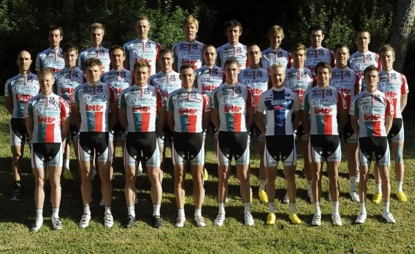 The official Omega Pharma-lotto team photograph