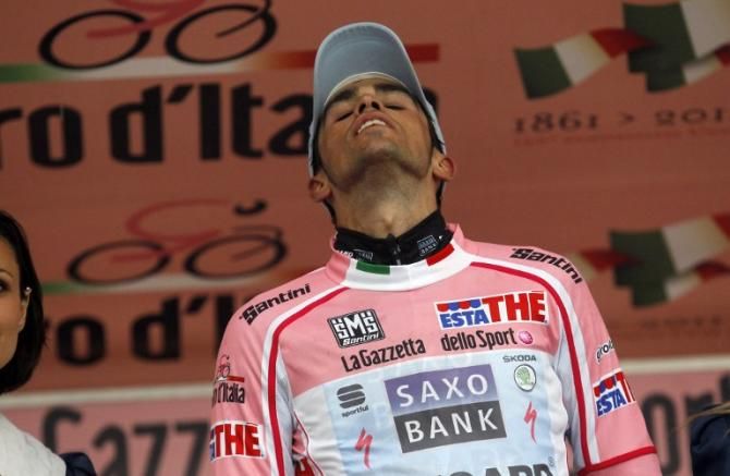 He may have been in pink but Contador lost the 2011 race at CAS