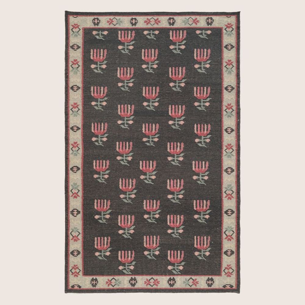 Maddie Floral Flatweave Rug