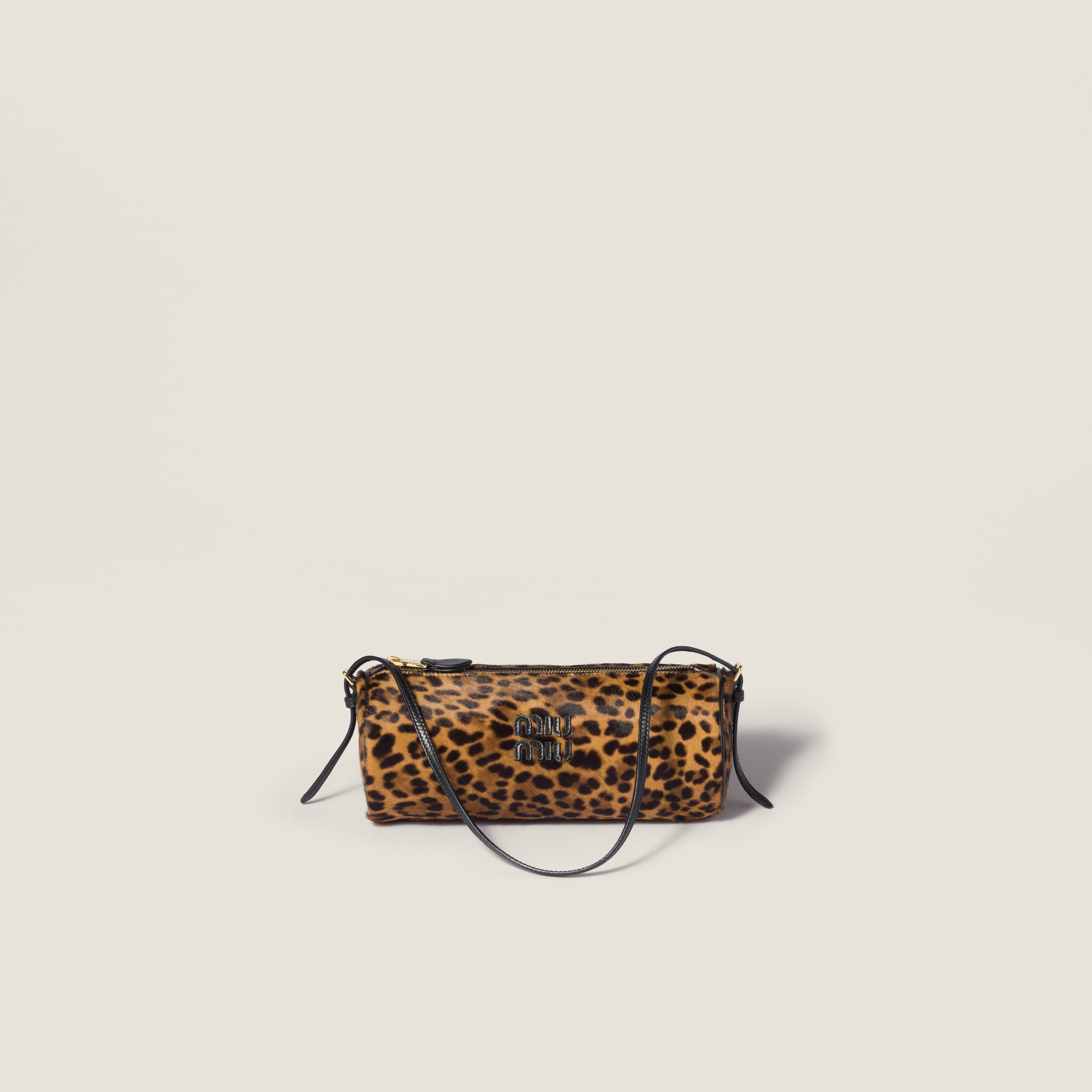 Printed Leather Pouch