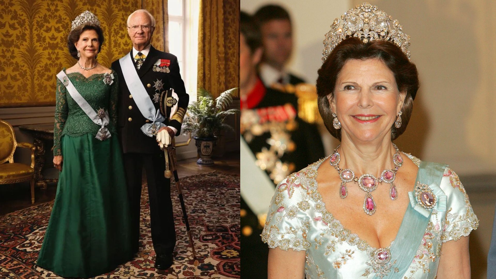 Queen Silvia of Sweden's Magnificent Tiara Is "In a Category of Its Own"