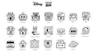 Toy Story Android icons