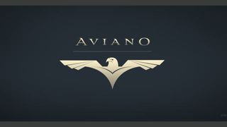 Professional fonts: Aviano serif font sample in gold