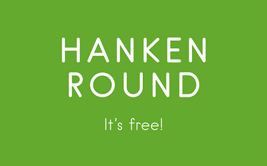 Free fonts: Hanken Round