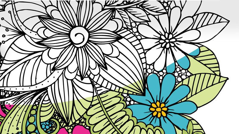 Incredible colouring book makes stress melt away | Creative Bloq