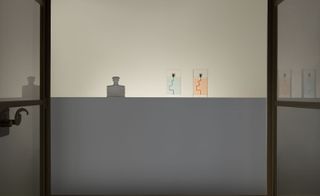 Nendo drew on Fandango by Koehler for this range of bottles. The two bottles, 'Fandango -12.3 ºC' and 'Fandango +23.1 ºC' are named for the average winter and summer temperatures in Moscow, the home of the Koehler perfumerie.