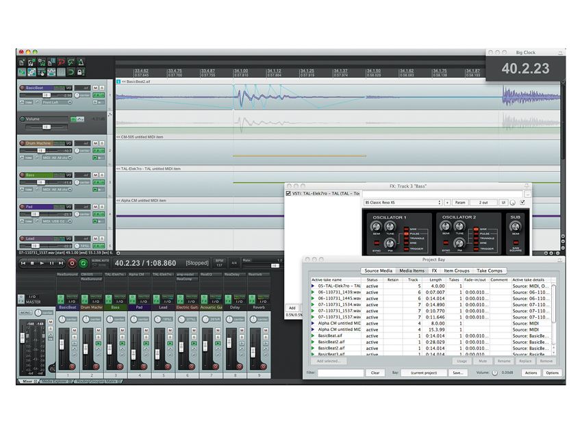 One of the best new features is the pitch envelope.
