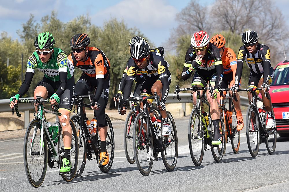 The final stage breakaway in action