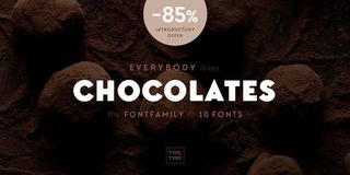 Chocolates font