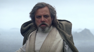 Mark Hamill as Luke Skywalker in The Force Awakens 