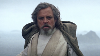 Mark Hamill as Luke Skywalker in The Force Awakens