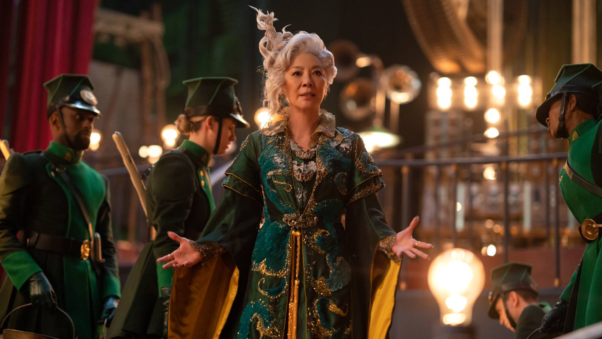 Michelle Yeoh as Madame Morrible in Wicked: For Good