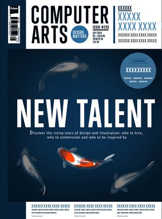 Cover design for CA's New Talent issue by Johanna Tarkela