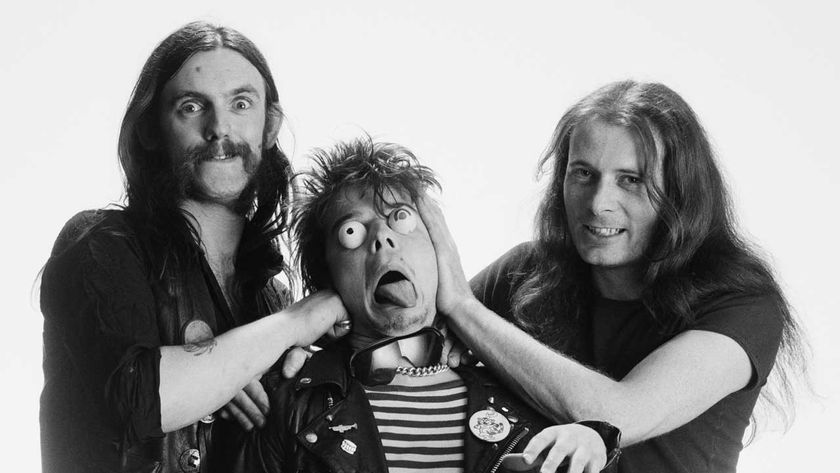 Motorhead in 1978, studio portrait