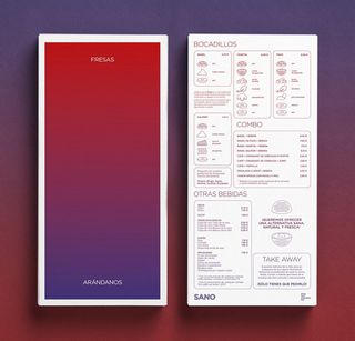 menu designs