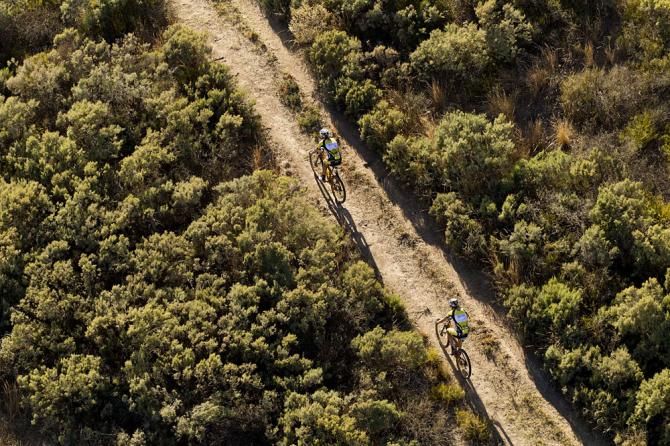 Christoph Sauser &amp; Jaroslav Kulhavy of Burry Stander-Songo