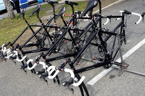 Team CSC's prototype Cerv&eacute;lo R1.