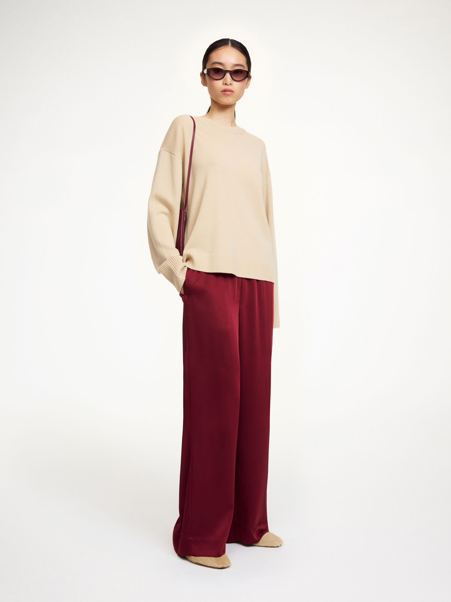 Cabello Wide-Leg Trousers