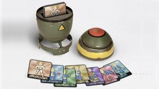 Fallout SPECIAL Anthology - Fat Man mini-nuke bomb and seven Fallout 76-style cards with game keys