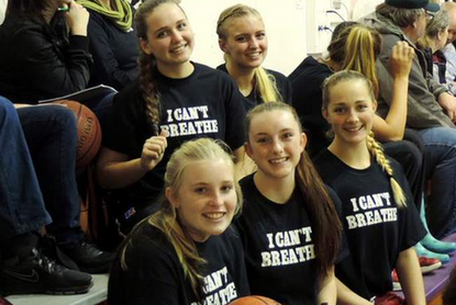 High school basketball players uninvited from tournament over 'I can't breathe' shirts