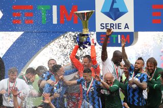 Inter Milan lift Serie A trophy | Serie A live streams
