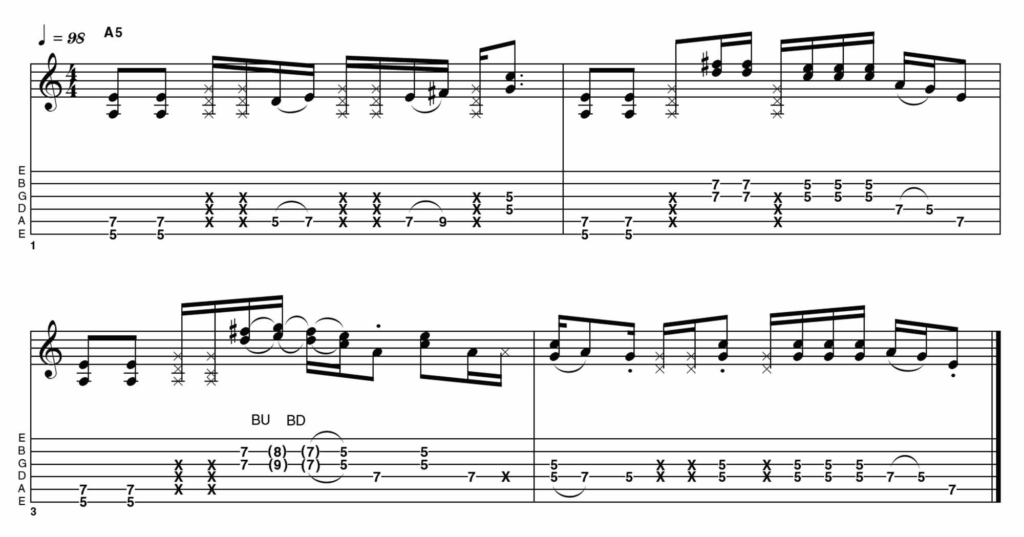 GIT536 Blues Lesson