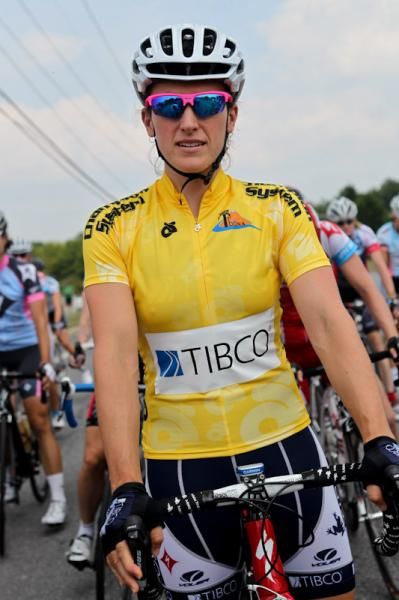 Tara Whitten (TIBCO) starts the day in yellow.