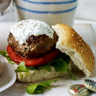 Middle Eastern Lamb Burgers