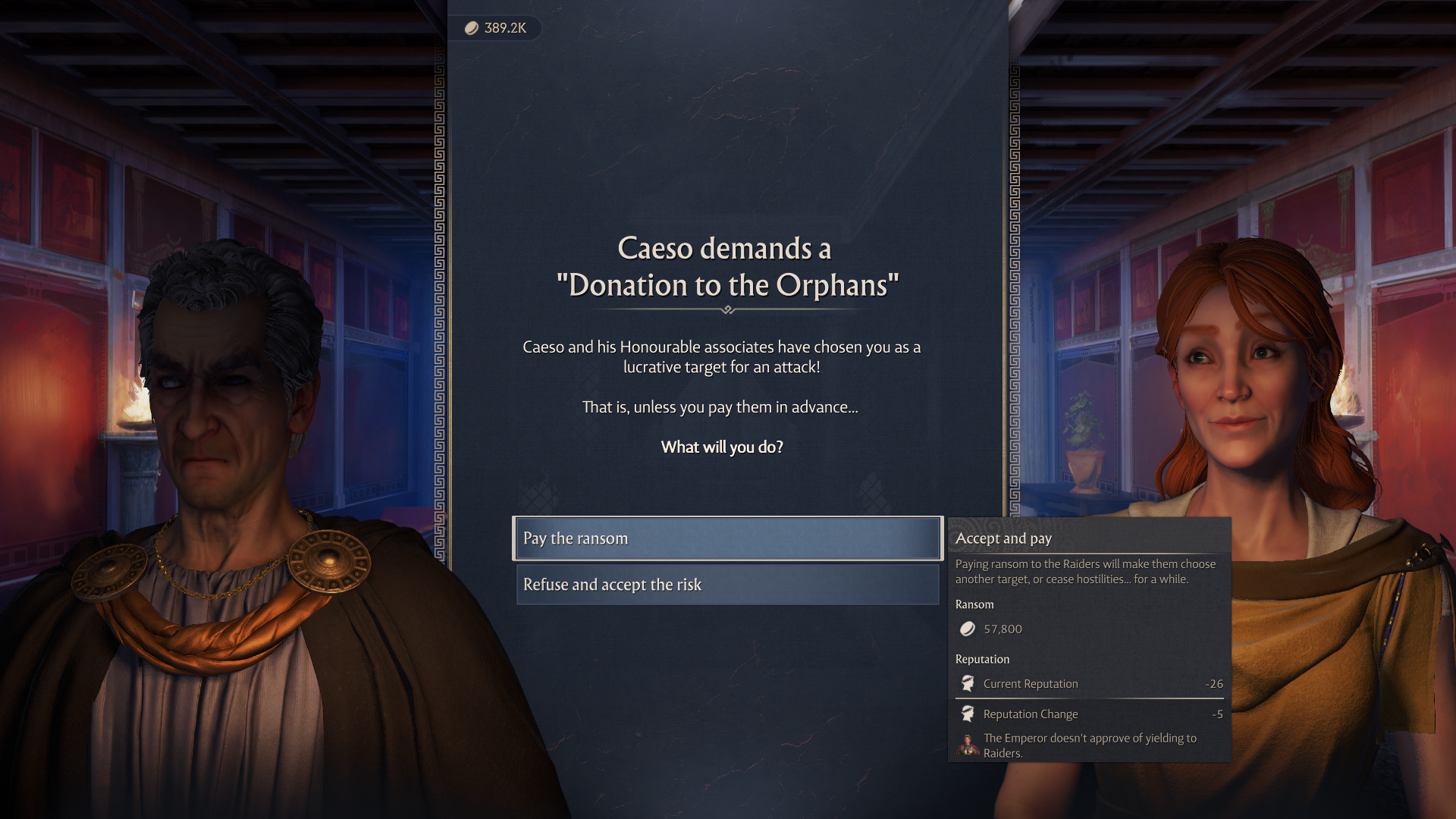 An Anno 117: Pax Romana gameplay screenshot on PC.